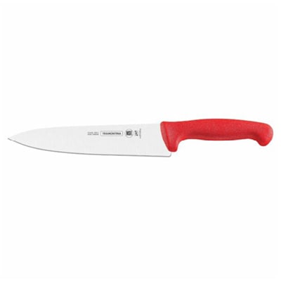 Tramontina 8" (20cm) Meat/cooks Knife - RED